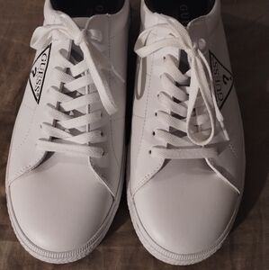 Guess Men's Leather Sneakers Size 10